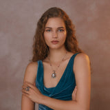 Moonstone Ruby Chandra Pendant