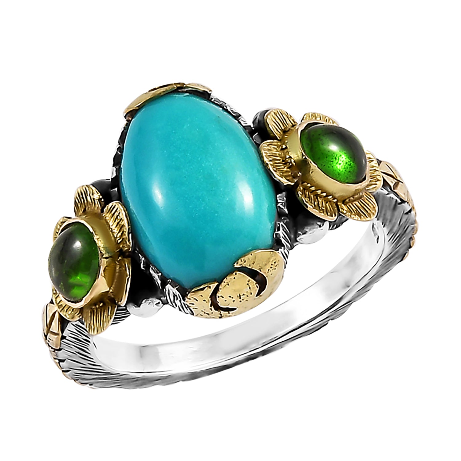 The Ocean Turquoise Tourmaline Ring