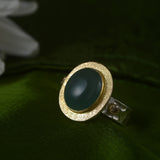 Aquamarine Diamond Skye Ring