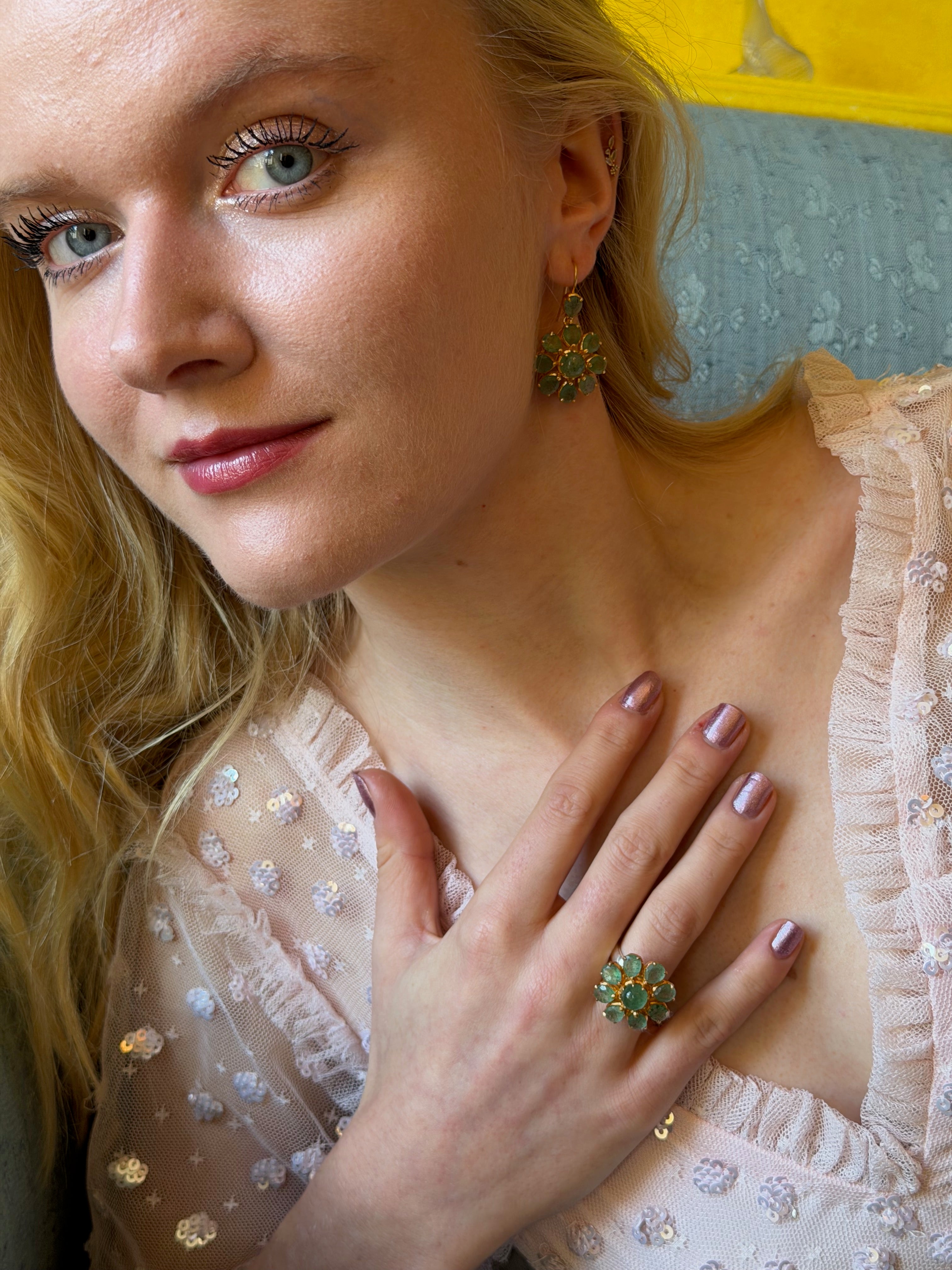 Boston Strawberry Onyx Ring