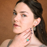Bonbon Chalcedony Diamond Ring