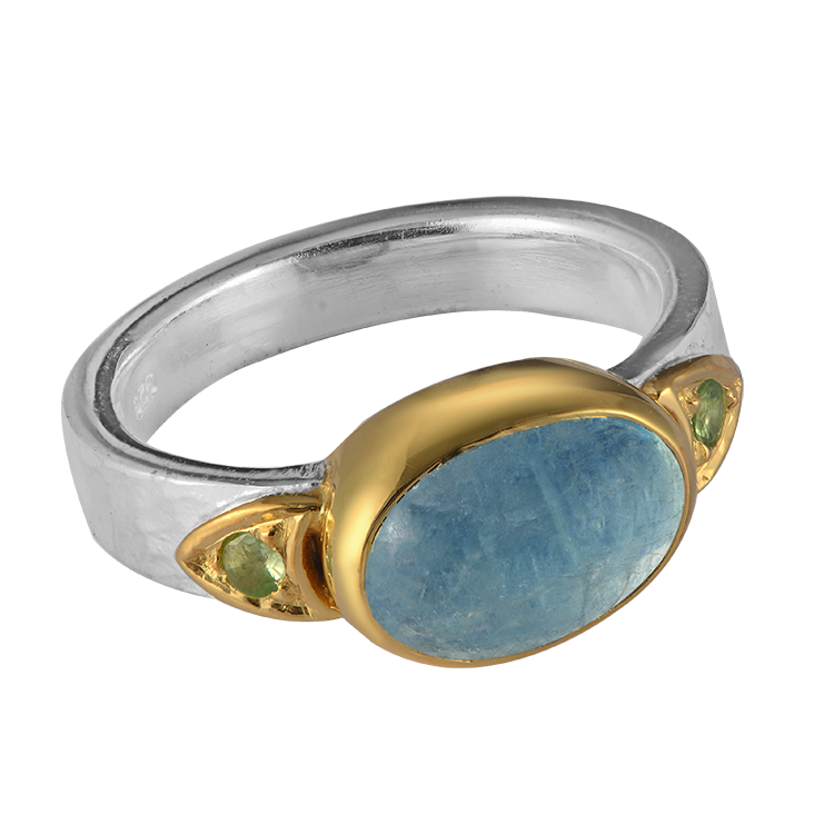 Bathsheba Aquamarine Ring Emma Chapman Jewels