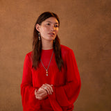 Lola Cabochon Aquamarine Pendant