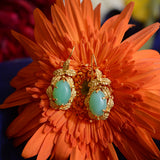 Tashi Chrysoprase Earrings
