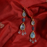Lola Aquamarine Drop Earrings