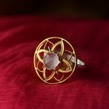 Bali Rose Quartz Ring