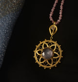 Bali Rose Quartz Pendant