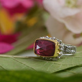 Blush Tourmaline Diamond Dress Ring