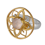 Bali Rose Quartz Ring