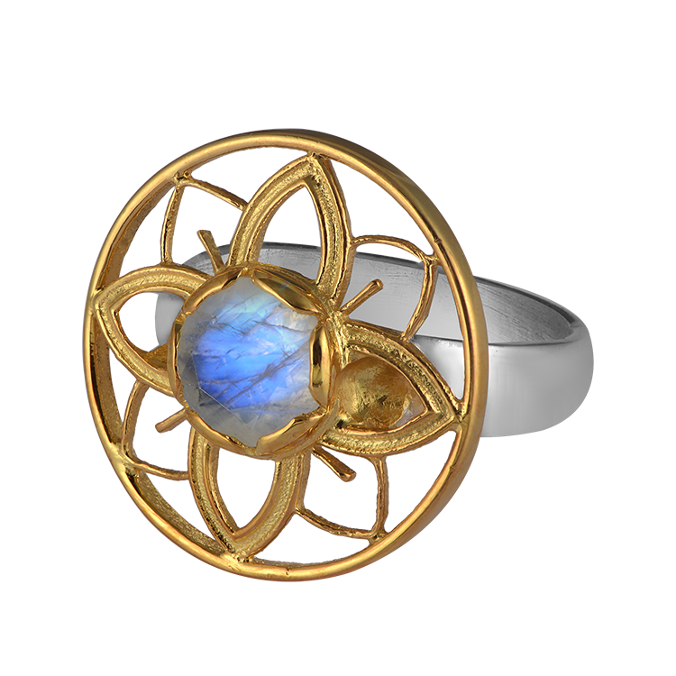 Bali Moonstone Ring
