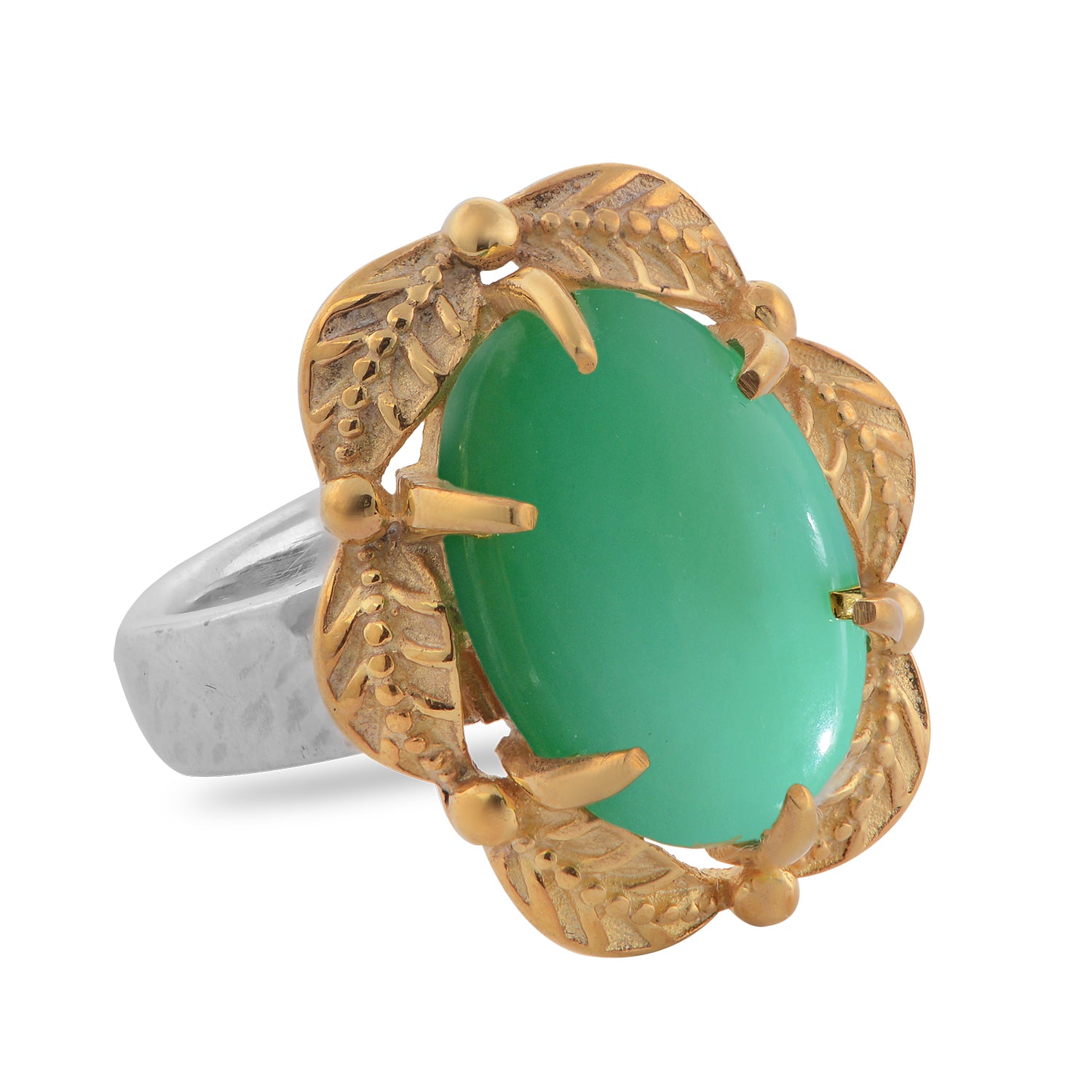 Tashi Chrysoprase Ring