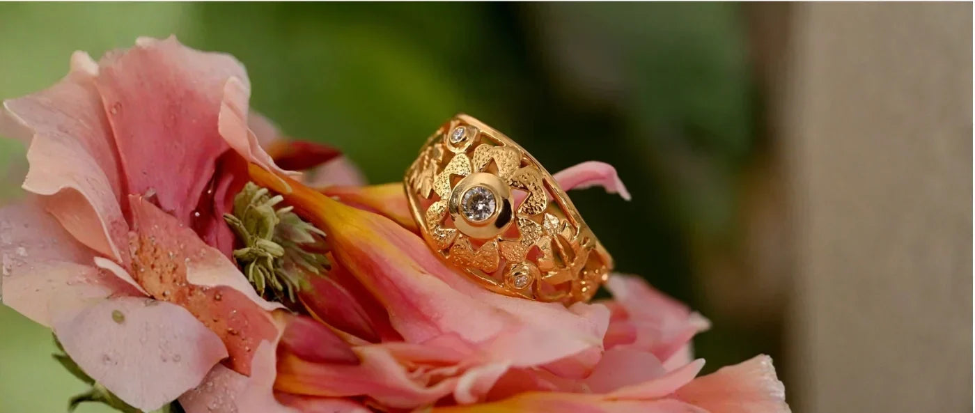  Gold Diamond Ring