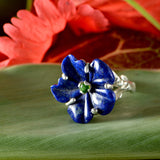 The Rosa Lapis Lazuli Ring