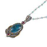 Ava Apatite Ruby Pendant