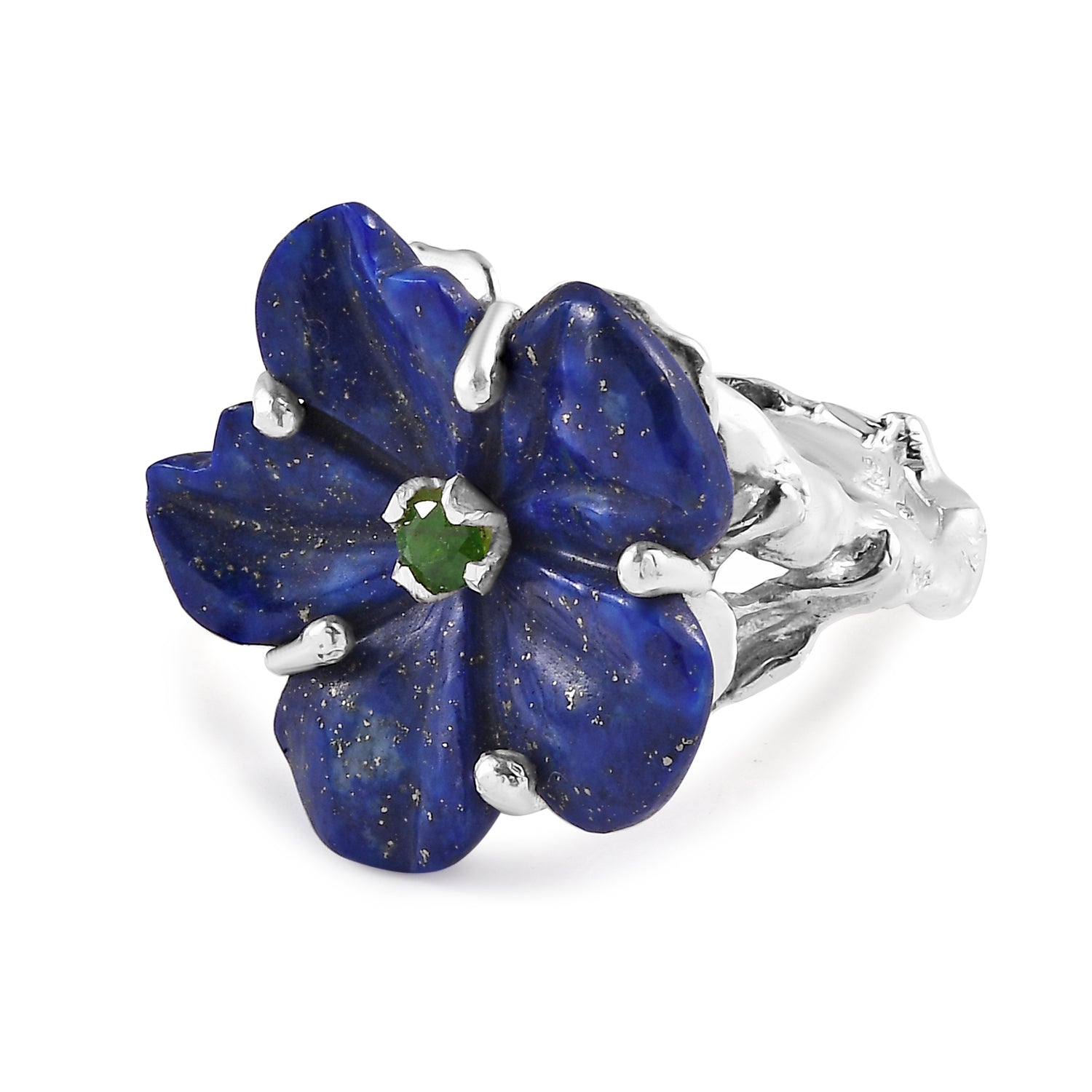 The Rosa Lapis Lazuli Ring