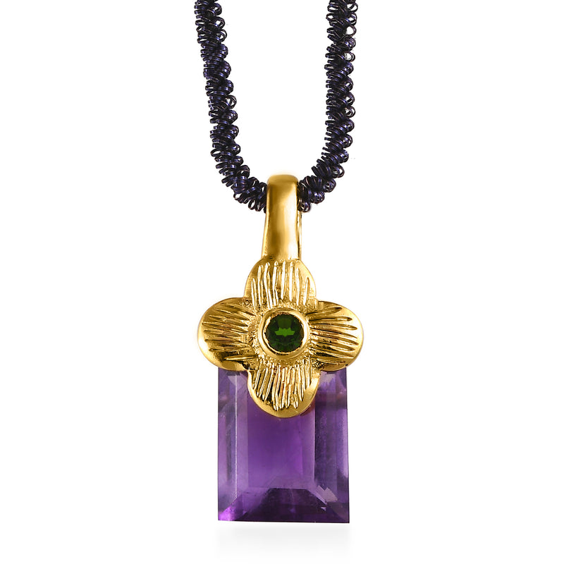 Clara Amethyst Pendant