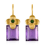 Clara Amethyst Earrings