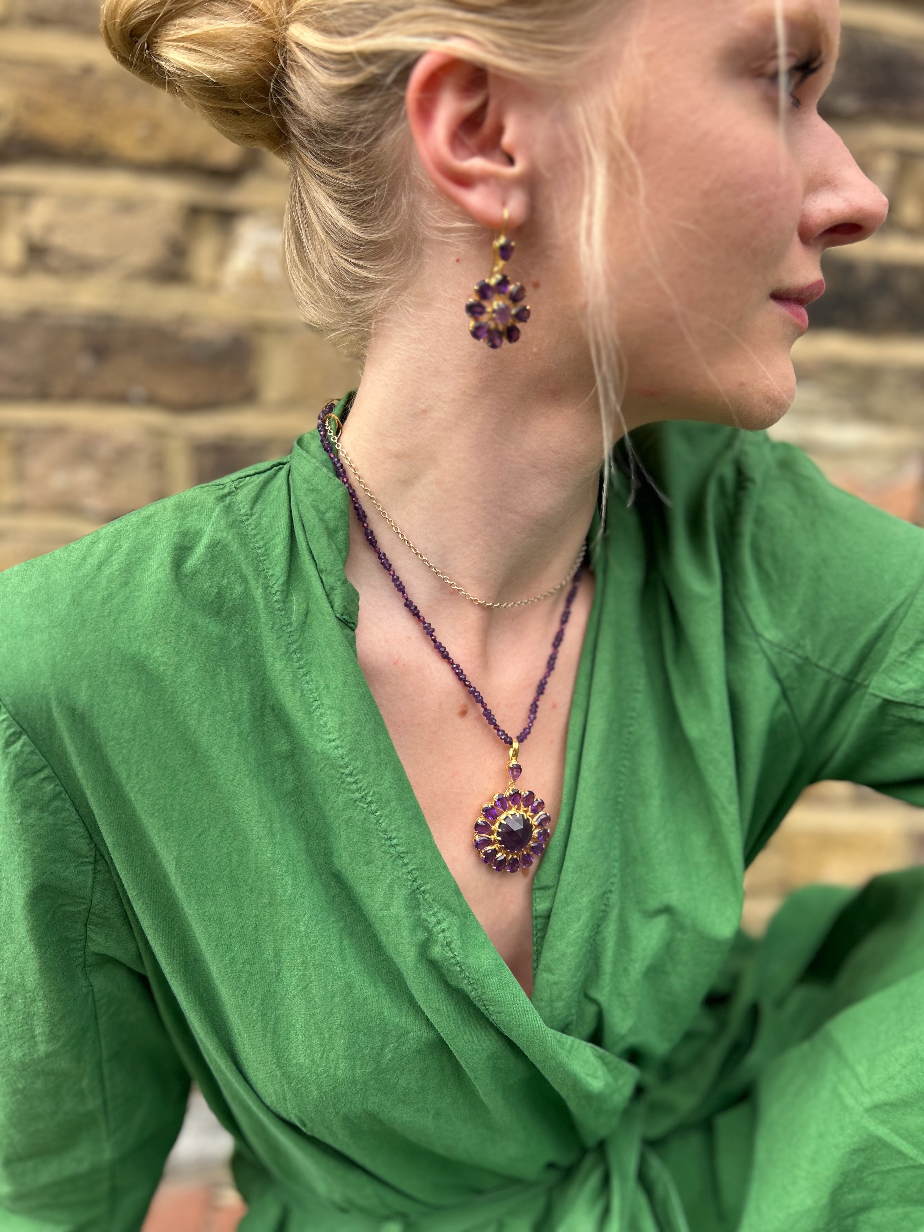 Boston Amethyst Pendant