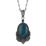 Avalina Apatite Sapphire Pendant