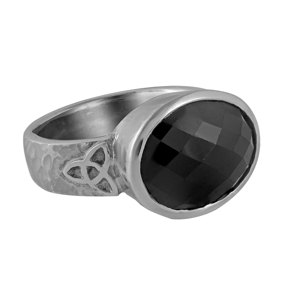 Babylon Black Spinel Ring