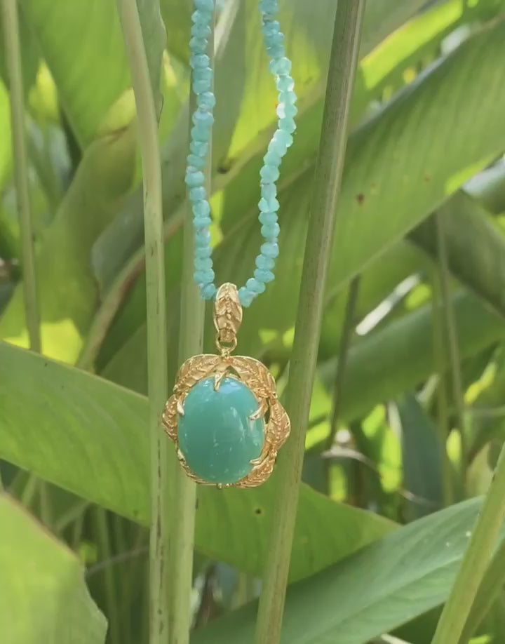 Tashi Chrysoprase Pendant