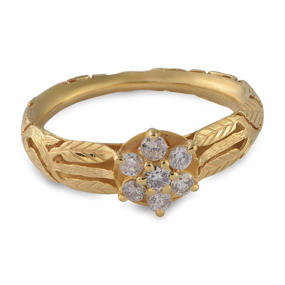 Diamond and Gold Passion Ring