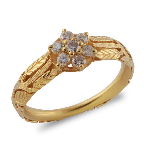 Diamond and Gold Passion Ring