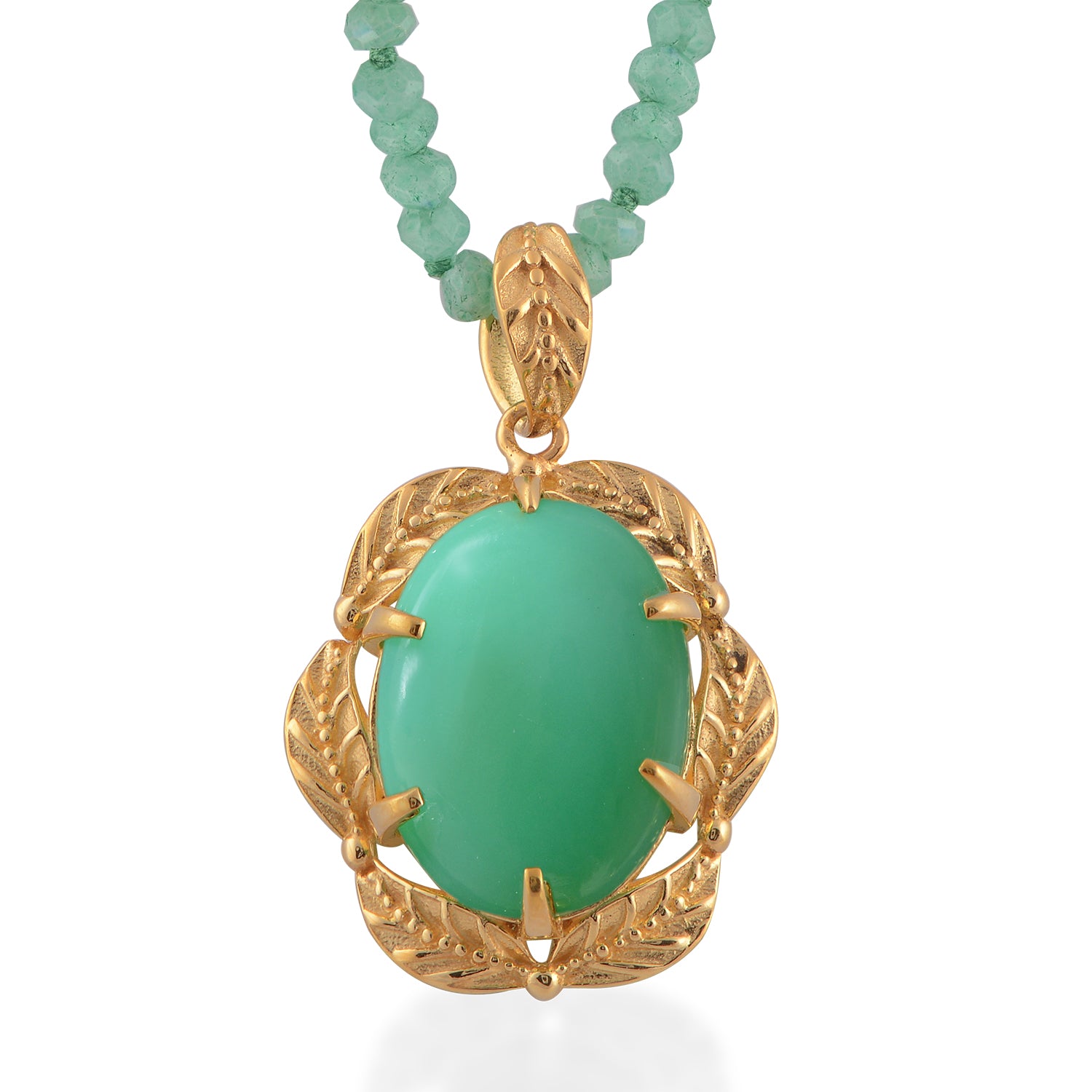 Tashi Chrysoprase Pendant